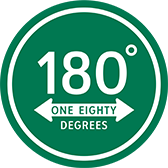 180°One Eighty Degrees.